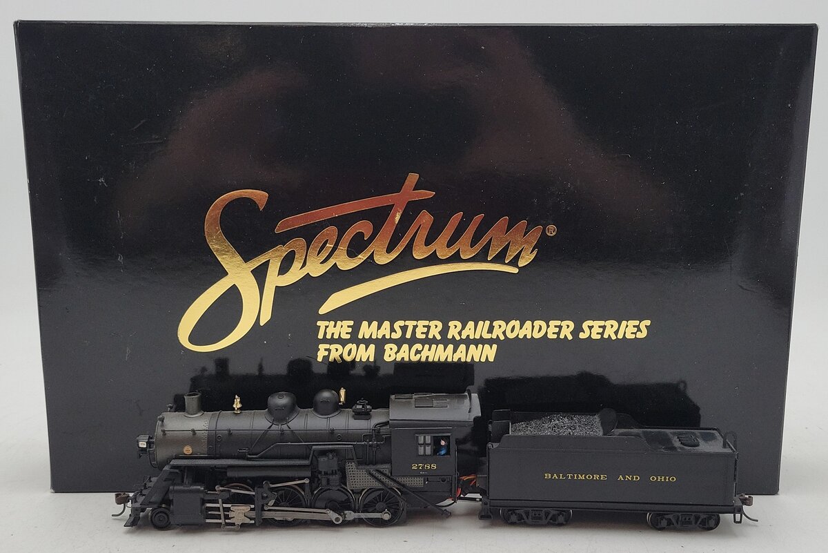 Bachmann Spectrum 11412 HO Baltimore & Ohio 2-8-0 Steam Loco & Tender #2788 LN/Box
