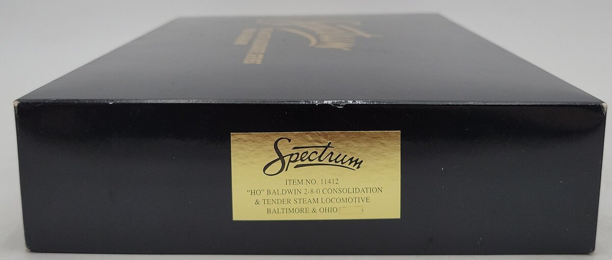 Bachmann Spectrum 11412 HO Baltimore & Ohio 2-8-0 Steam Loco & Tender #2788 LN/Box