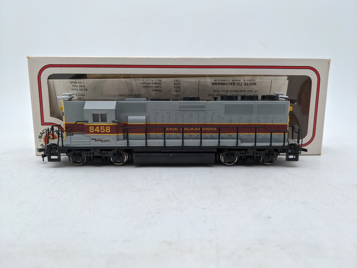 Bachmann 41-0612-G4 HO Erie Lackawanna EMD GP 50 Diesel Locomotive EX/Box