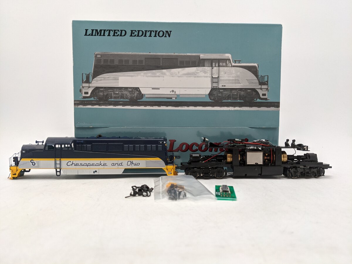 Proto 2000 30193 Chesapeake & Ohio BL2 Locomotive #82 EX/Box