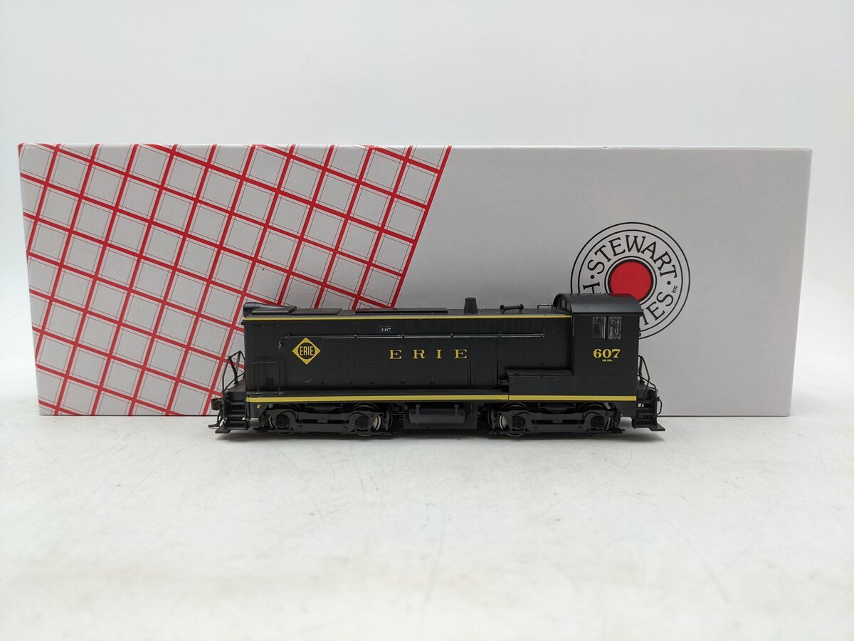 Stewart 4809 HO Erie Baldwin DS-4-4-1000 Diesel Locomotive #607 EX/Box
