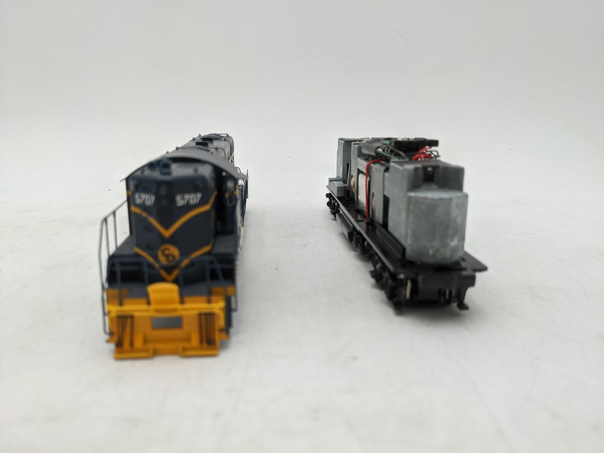 Proto 2000 23555 HO Scale C&O GP7 Diesel Locomotive #5707 EX/Box