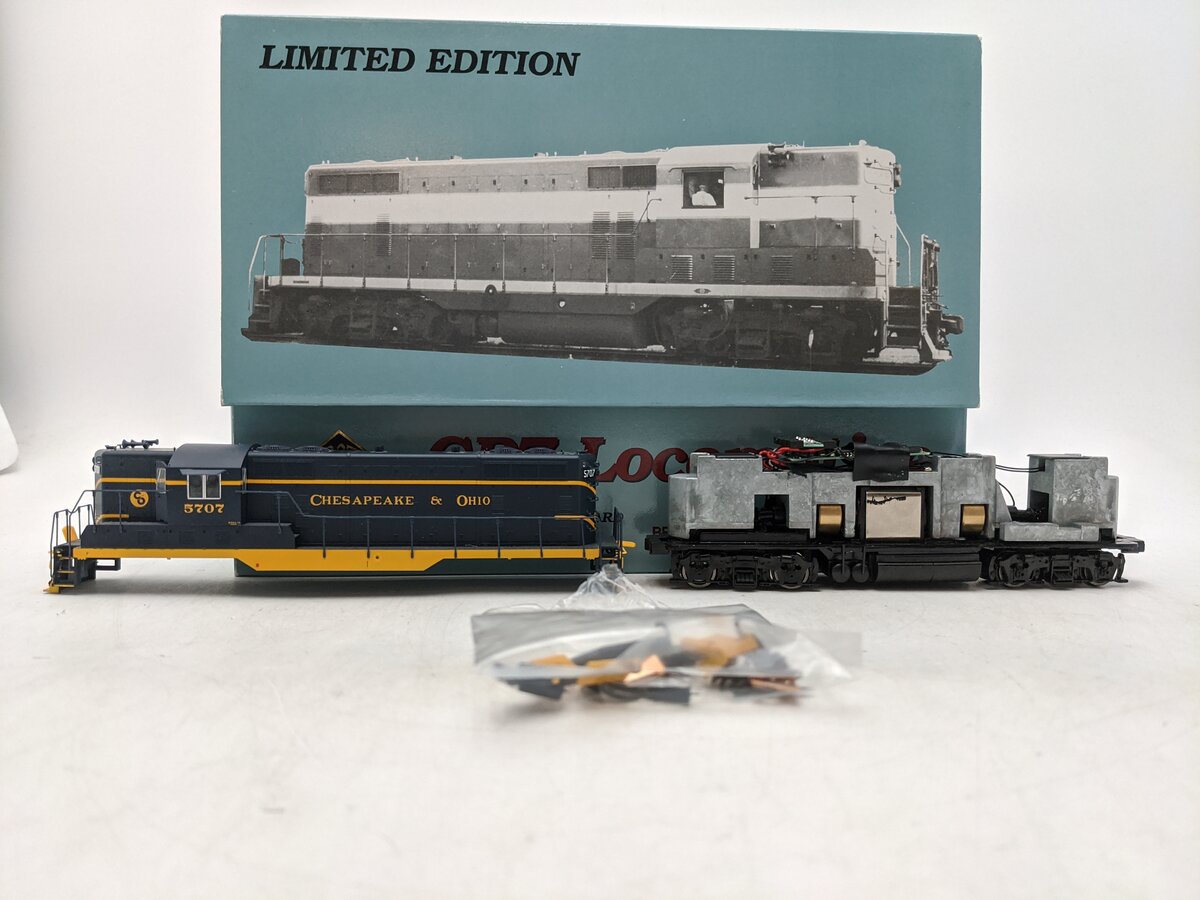 Proto 2000 23555 HO Scale C&O GP7 Diesel Locomotive #5707 EX/Box