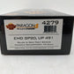Broadway Limited 4279 HO Union Pacific EMD GP20 Paragon3™ #491 EX/Box