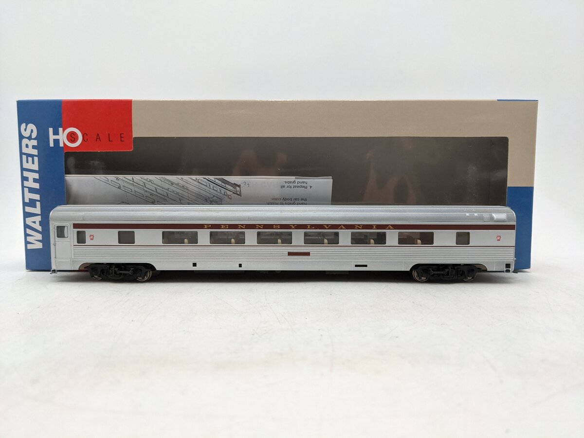Walthers 932-6306 HO Pennsylvania 85' Budd 46 Seat Passenger Coach EX/Box