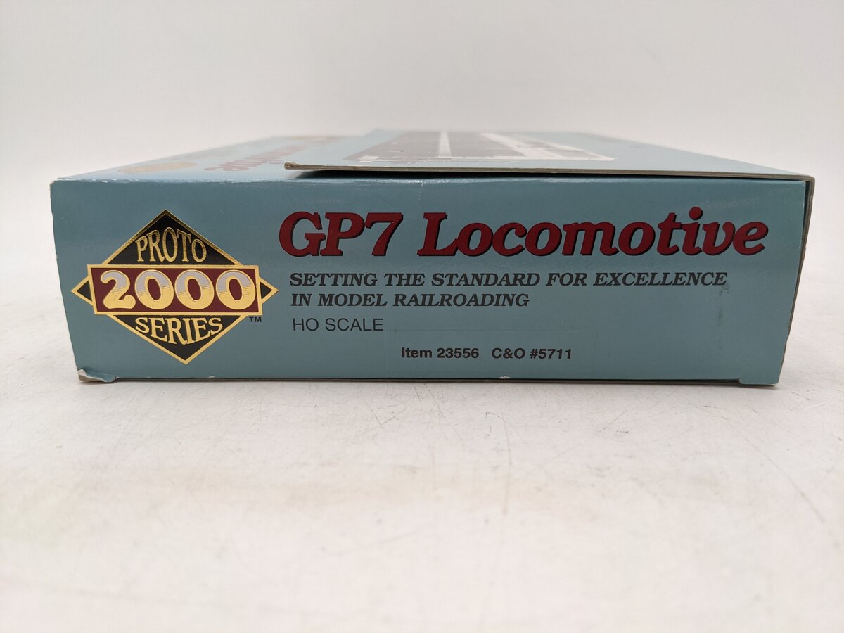 Proto 2000 23556 HO Scale C&O GP7 Diesel Locomotive #5711 EX/Box