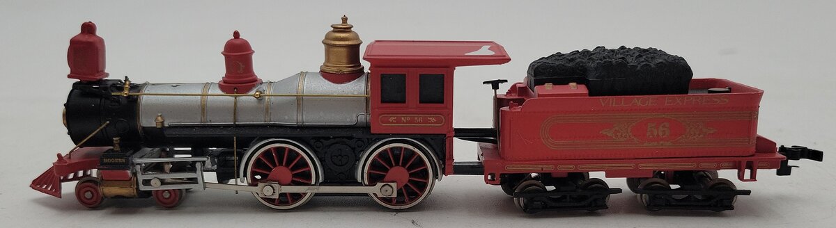 Bachmann HO Scale Village Express Steam Locomotive #56 EX