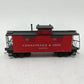 Walthers 932-7521 HO Scale C&O Wood Caboose #90776 EX/Box