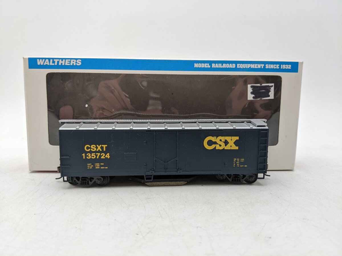 Walthers 931-752 HO Scale CSX Track Cleaning Car #135724 EX/Box