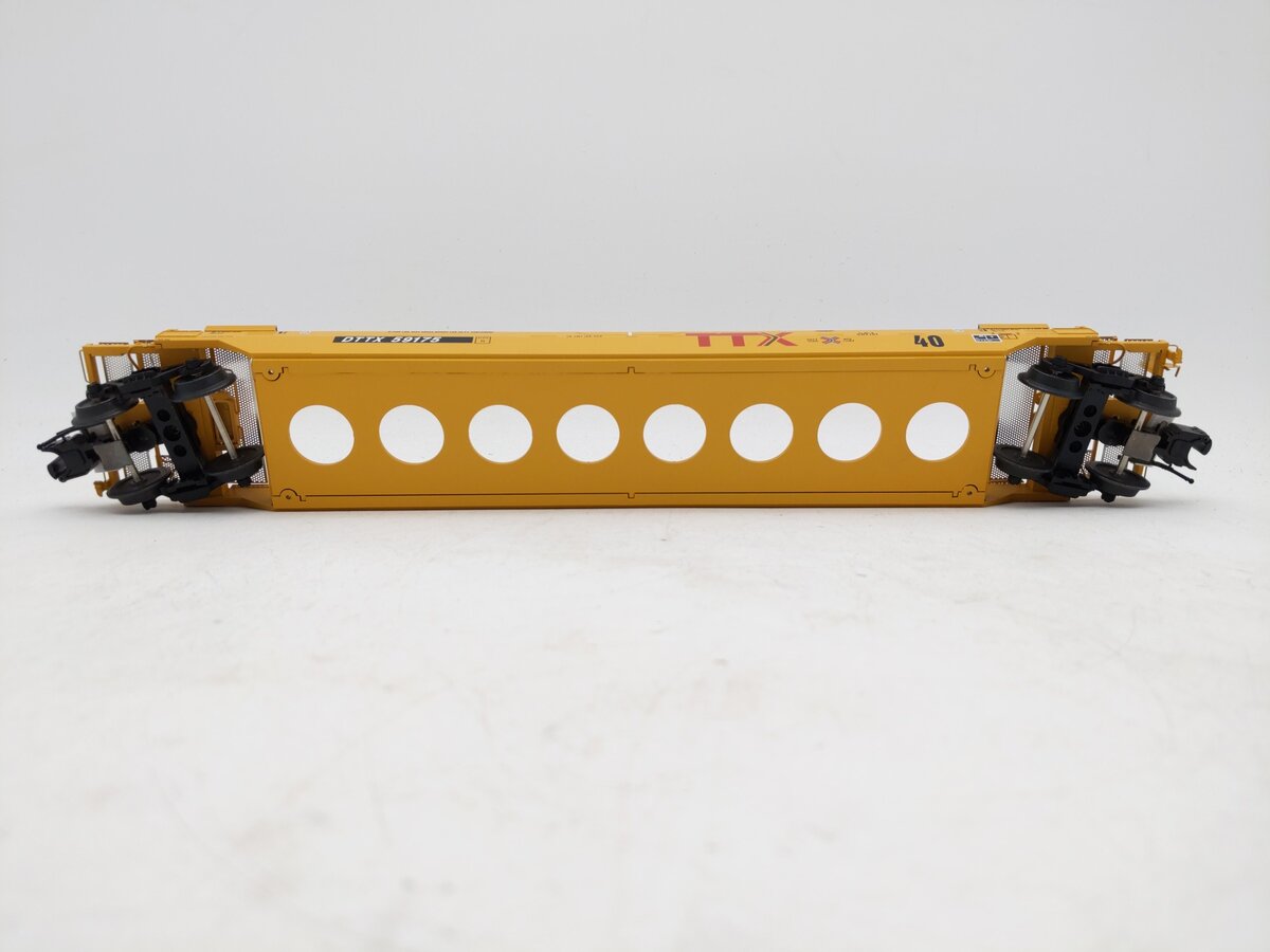Atlas 3003028-1 O TTX "next load any road" 40' Rebuilt Well Car #59175 EX/Box