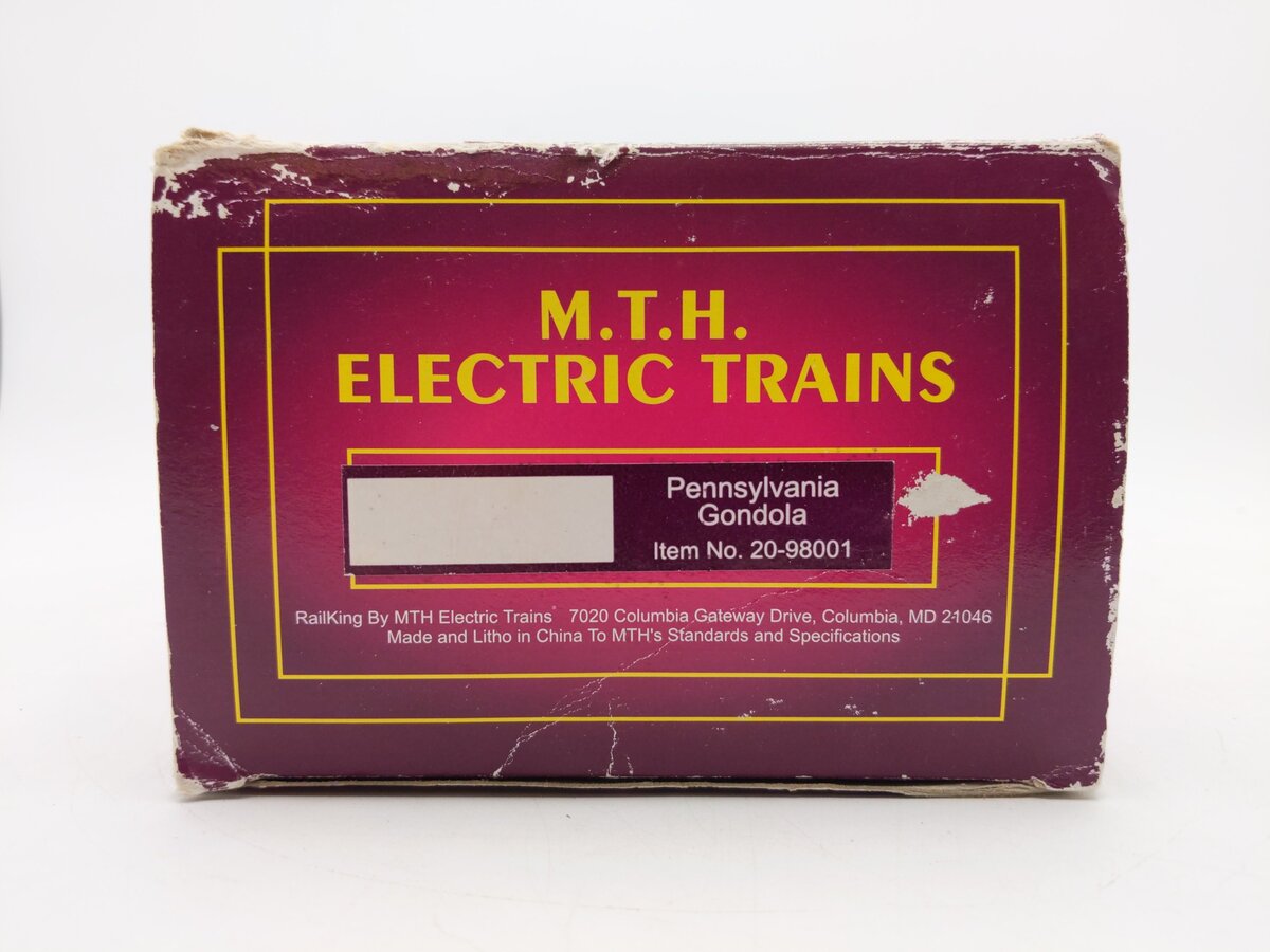 MTH 20-98001 O Gauge Pennsylvania Gondola Car #385405 EX/Box