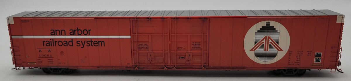 Tangent 25035-06 HO Ann Arbor Railroad Greenville 86' High Cube Boxcar #10004/Box
