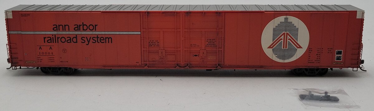 Tangent 25035-06 HO Ann Arbor Railroad Greenville 86' High Cube Boxcar #10004/Box