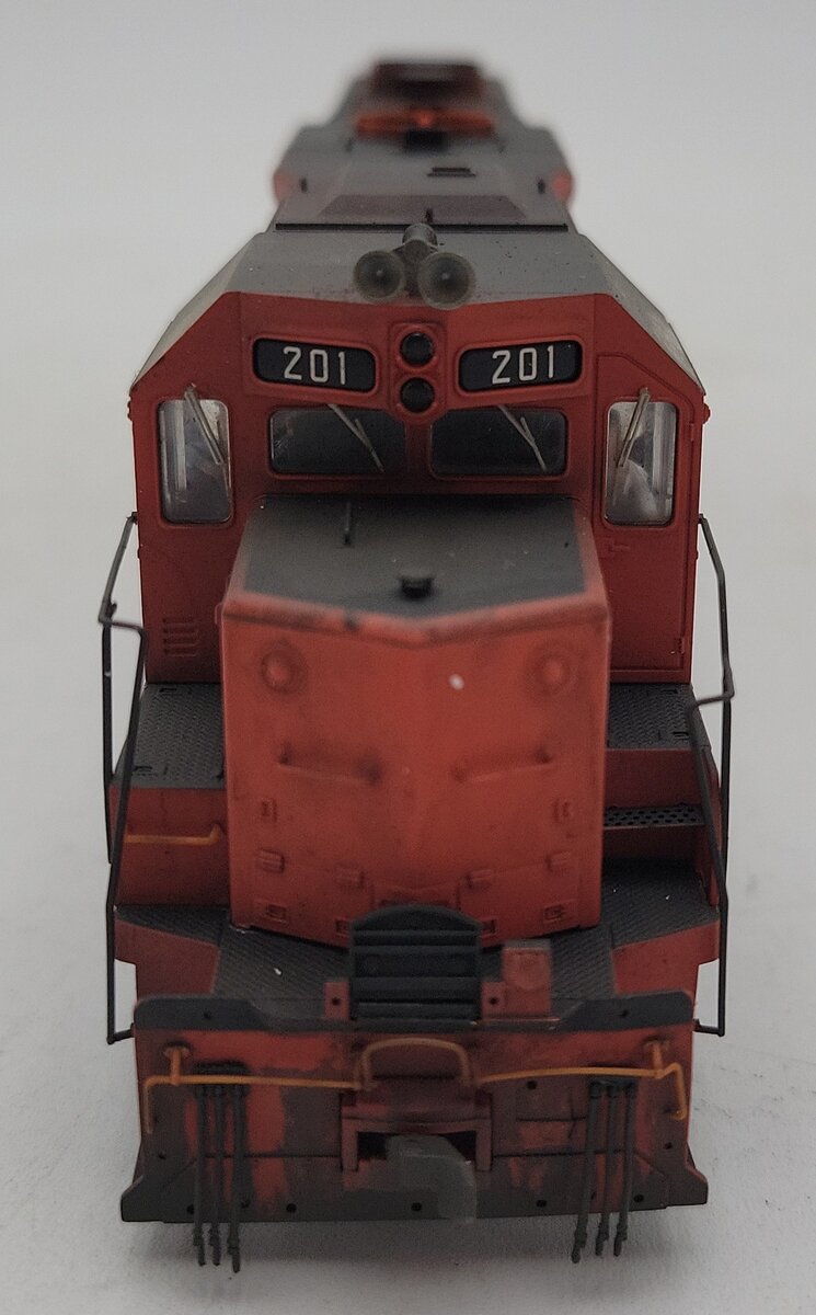 Atlas 9104 HO Scale DT&I Diesel Locomotive # 201 - Weathered