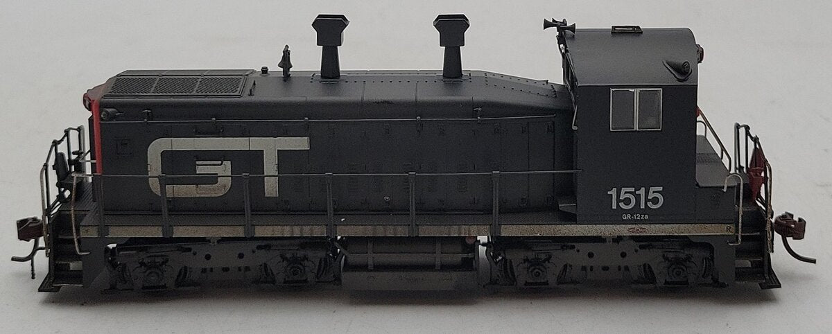 Rapido Trains 27026 HO Weathered GTW SW1200 Diesel Loco. #1515 w/DCC & Sound EX/Box