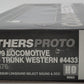 Walthers 920-40876 HO Grand Trunk Western GP9 with Standard DCC #4433/Box