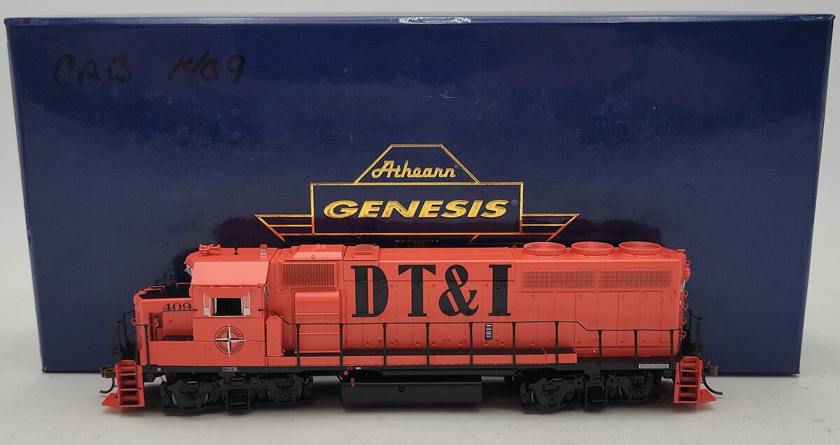 Athearn G64684 HO Detroit Toledo & Ironton GP40-2 Diesel Loco #409 w/DCC & Sound LN/Box