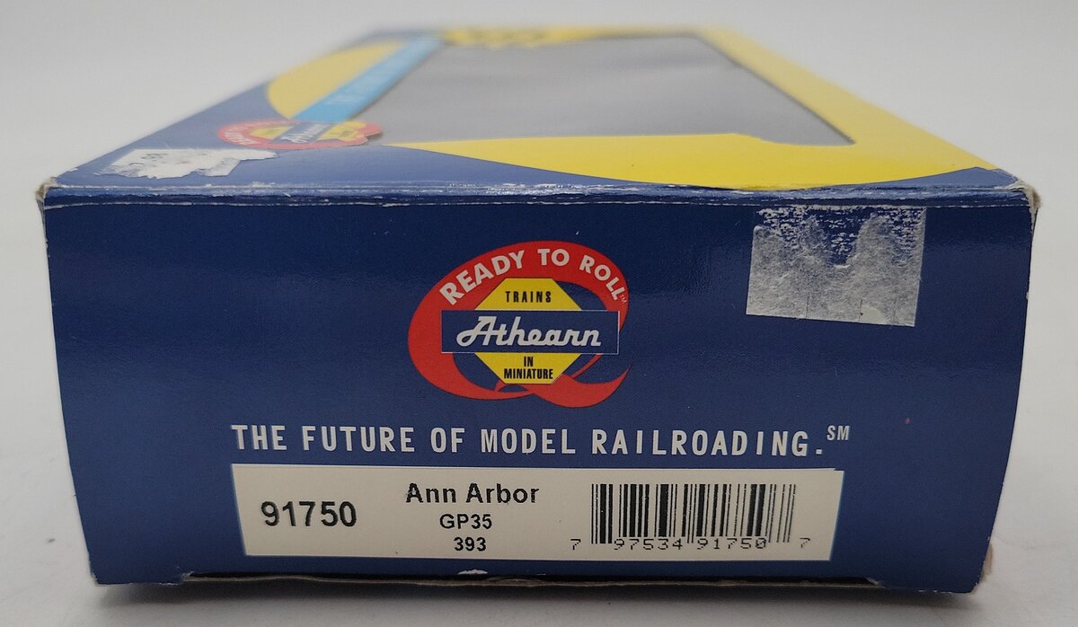 Athearn 91750 HO Ann Arbor GP-35 Diesel Locomotive #393/Box