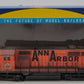 Athearn 91749 HO Ann Arbor GP-35 Diesel Locomotive #388 - Weathered/Box