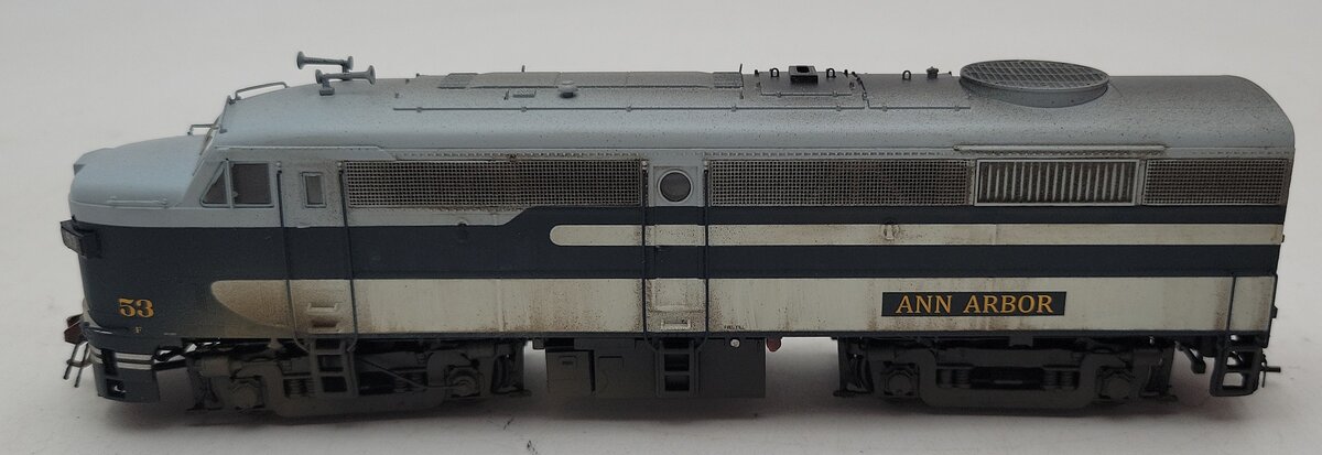 Rapido Trains 21555 HO Ann Arbor FA-2 Phase Ia Diesel Locomotive DCC & Sound #53/Box
