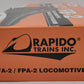 Rapido Trains 21555 HO Ann Arbor FA-2 Phase Ia Diesel Locomotive DCC & Sound #53/Box
