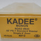 Kadee 4013 HO Scale Monon 40' PS-1 Single 6' Door Boxcar #843