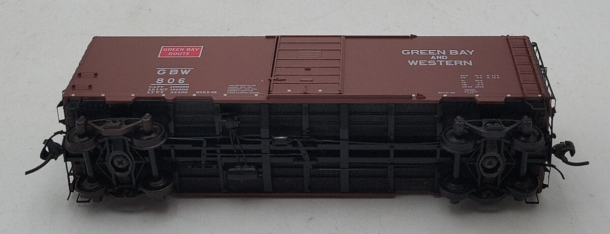 Kadee 4049 HO Scale Green Bay & Western 40' PS-1 Boxcar #806 LN/Box