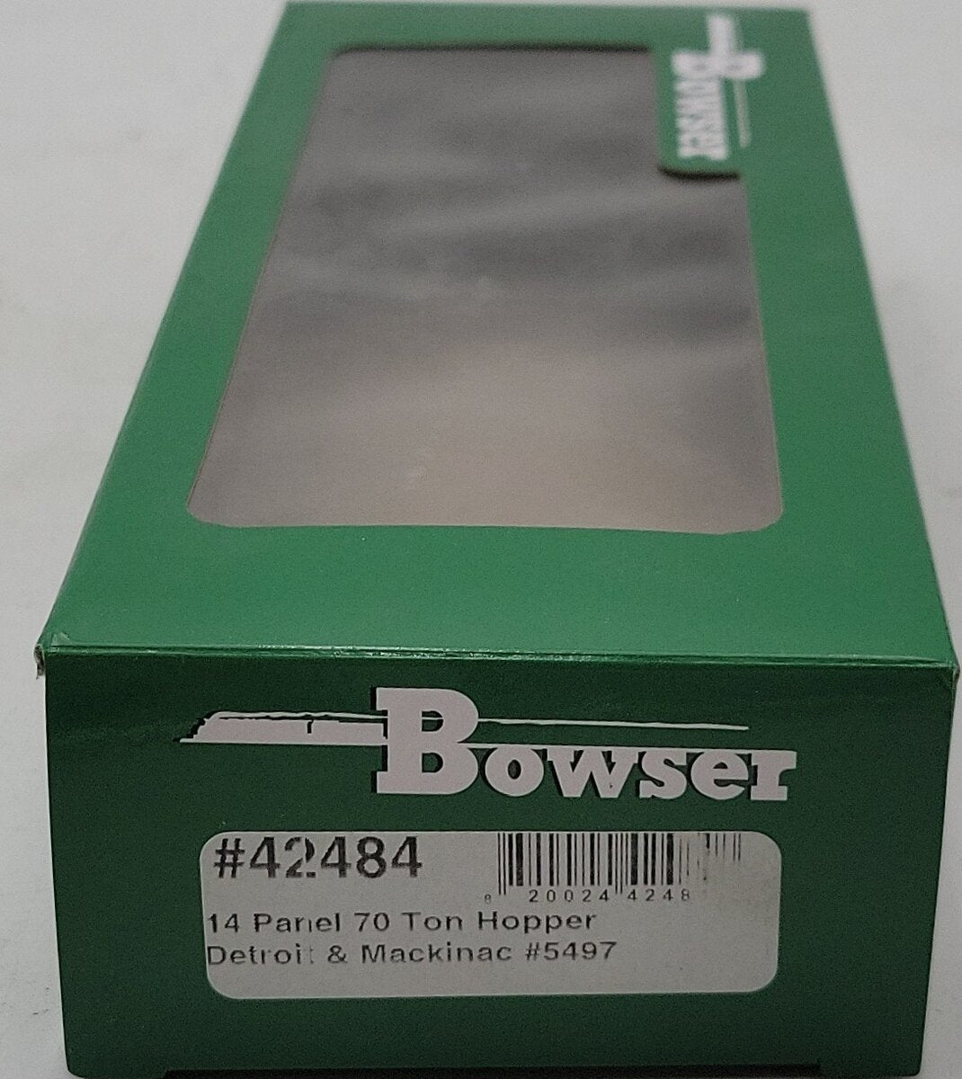 Bowser 42484 HO Detroit & Mackinac 70-Ton 14-Panel 3-Bay Hopper #5497 LN/Box