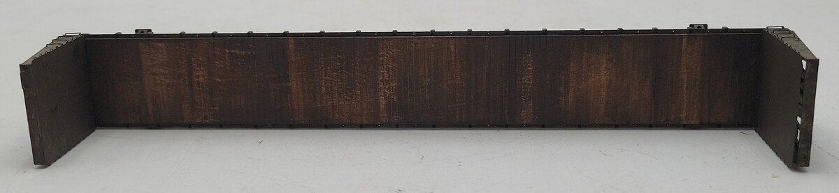 Rapido Trains 147010A HO ICE Marine Industries Bulkhead Flatcar (Single Car)/Box