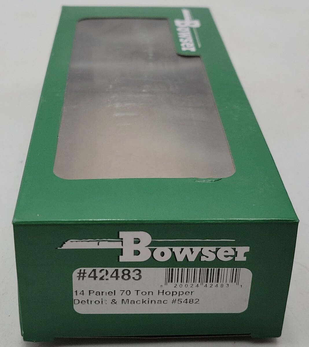 Bowser 42482 HO Detroit & Mackinac 70-Ton 14-Panel 3-Bay Hopper #5433 NIB