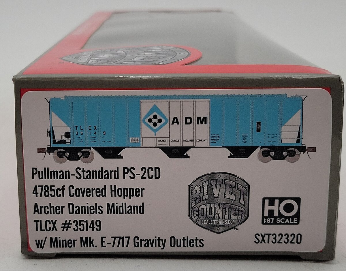 Scale Trains SXT32320 HO Archer Daniels Midland 4785cf Covered Hopper #35149/Box