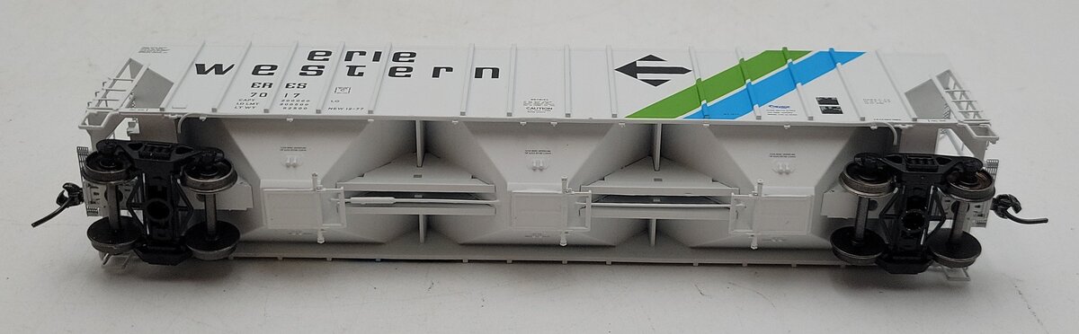 ExactRail EE-1704-8 HO Erie Western Evans 4780 Covered Hopper #7017 LN/Box
