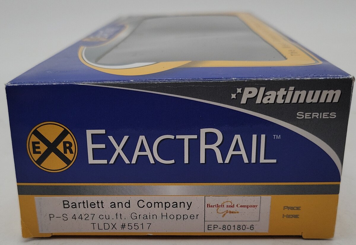 ExactRail EP-80180-6 HO TLDX  Bartlett & Co PS-2CD 4427 Covered Hopper #5517 LN/Box