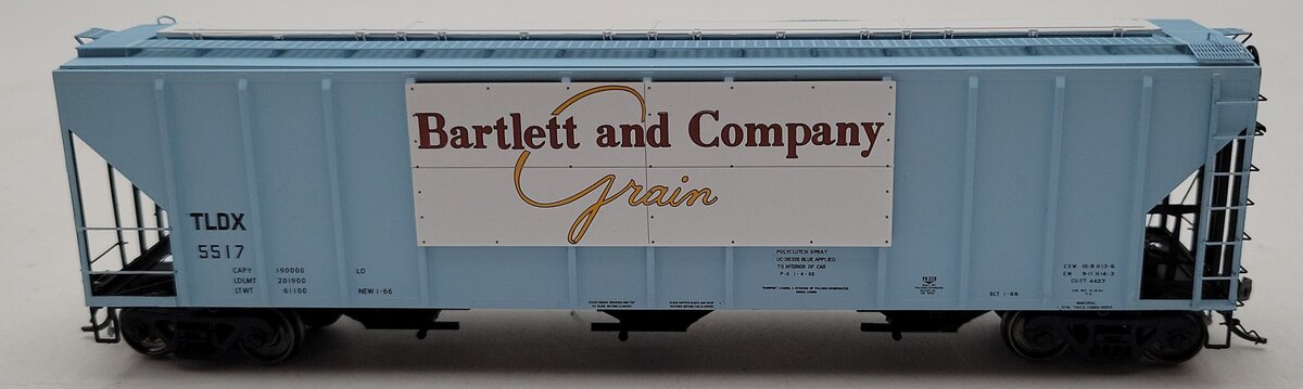 ExactRail EP-80180-6 HO TLDX  Bartlett & Co PS-2CD 4427 Covered Hopper #5517 LN/Box