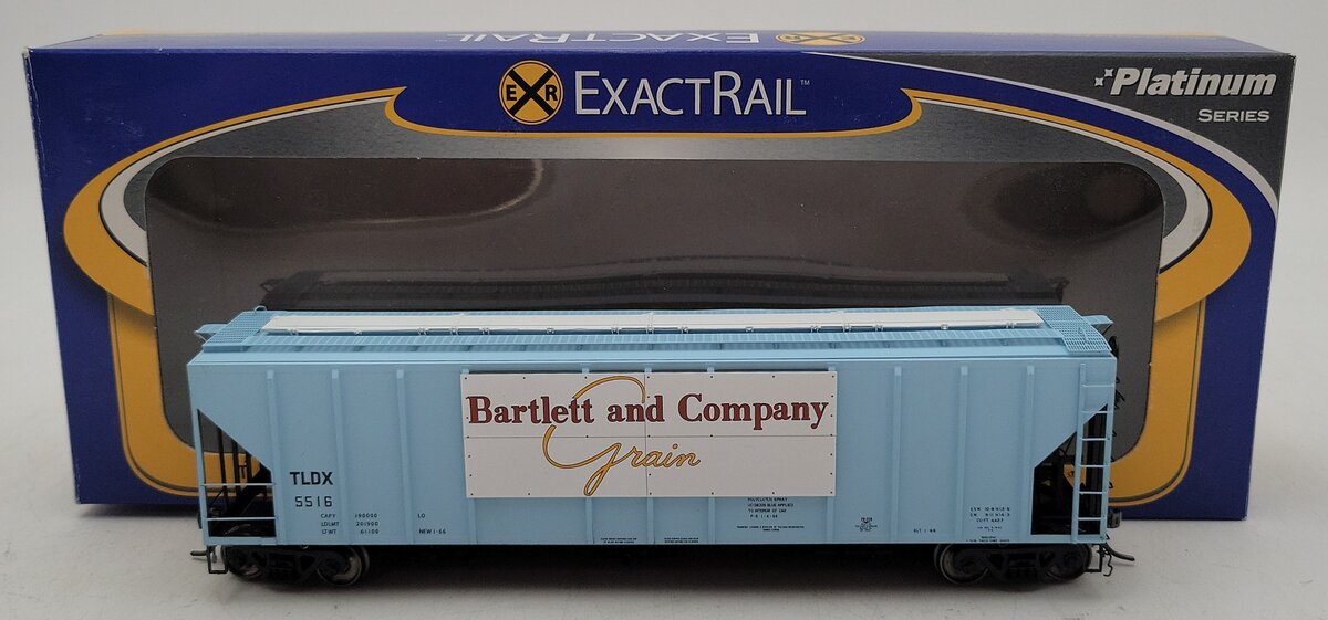 ExactRail EP-80180-5 HO Scale Bartlett & Company P-S 4427 Grain Hopper #5516 EX/Box