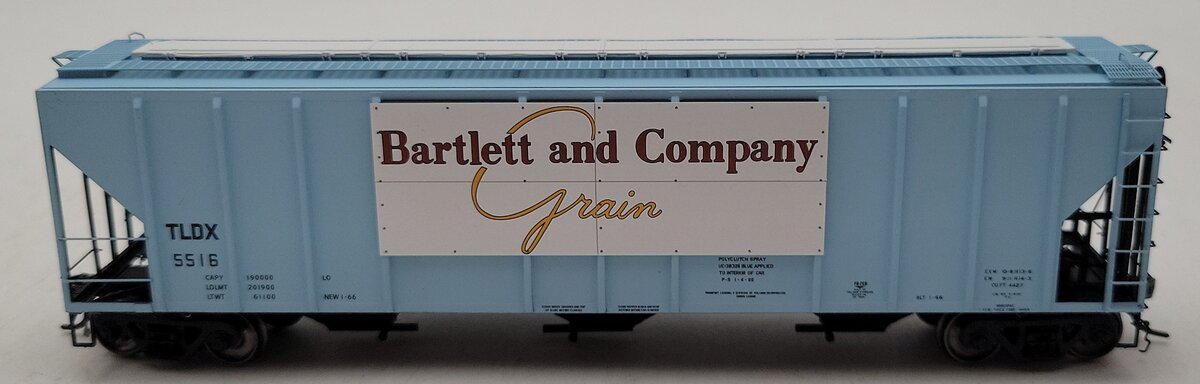 ExactRail EP-80180-5 HO Scale Bartlett & Company P-S 4427 Grain Hopper #5516 EX/Box