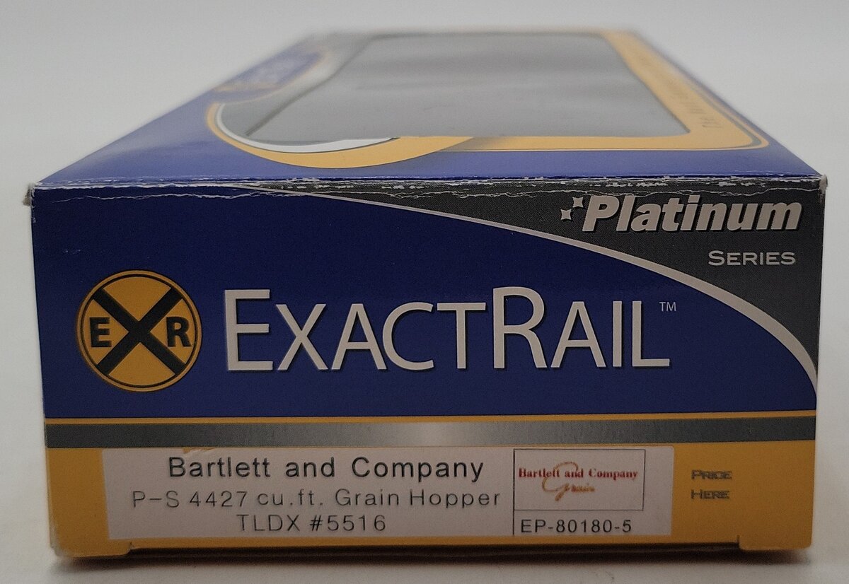 ExactRail EP-80180-5 HO Scale Bartlett & Company P-S 4427 Grain Hopper #5516 EX/Box