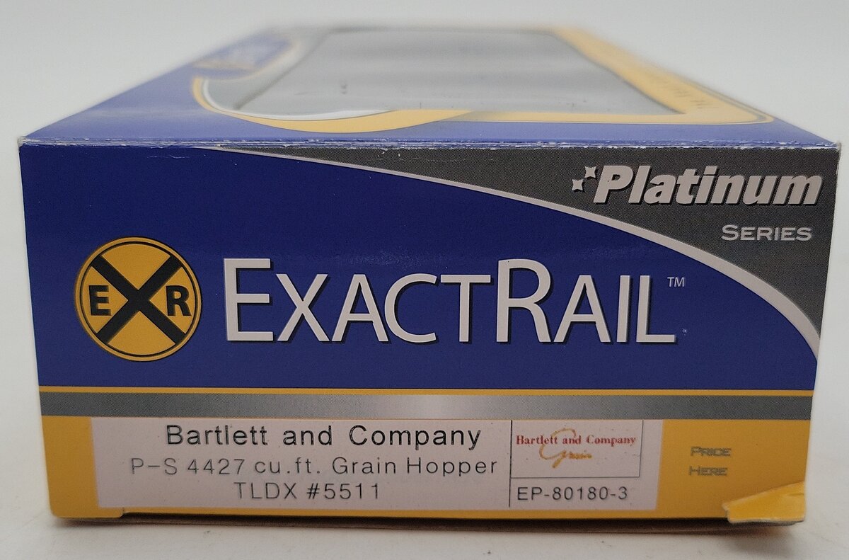 ExactRail EP-80180-3 HO Scale Bartlett & Company P-S 4427 Grain Hopper #5511 EX/Box