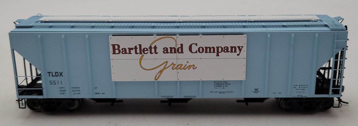 ExactRail EP-80180-3 HO Scale Bartlett & Company P-S 4427 Grain Hopper #5511 EX/Box