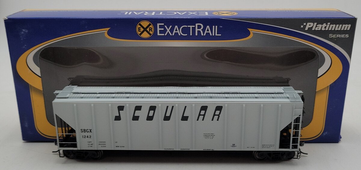 ExactRail EP-80178-5 Scoular PS 4427 cu ft Grain Hopper SBGX #1242 NIB