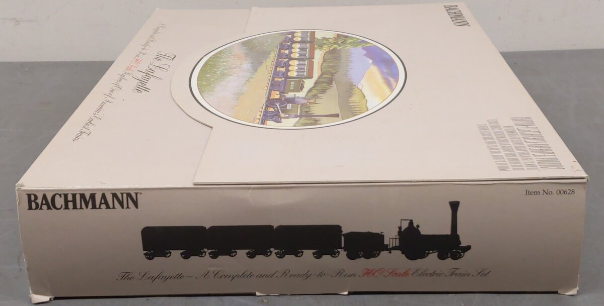 Bachmann 00628 HO Scale The Lafayette Baltimore & Ohio Steam Train Set LN/Box