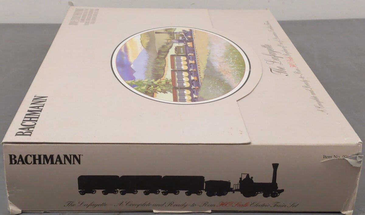 Bachmann 00628 HO Scale The Lafayette Baltimore & Ohio Steam Train Set LN/Box