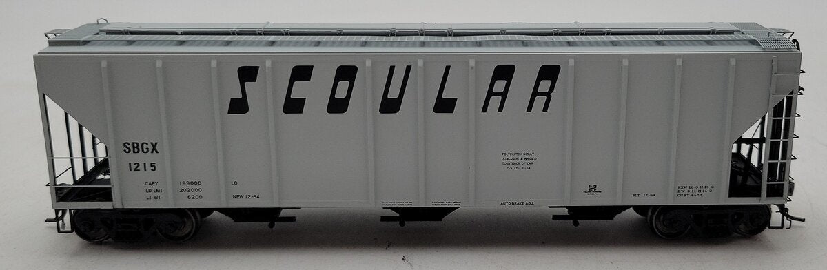 ExactRail EP-81078-2 HO Scoular P-s 4427 Cu. Ft. Grain Hopper #1215 NIB
