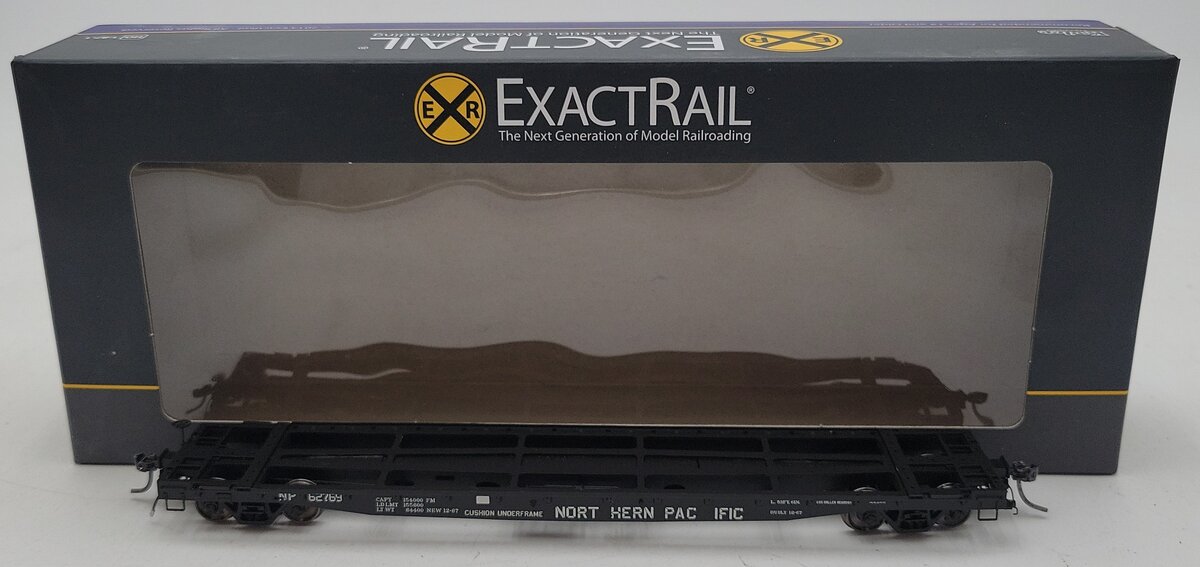 ExactRail EP-81254-7 HO Northern Pacific GSI 53'-6 Flatcar #62769 LN/Box