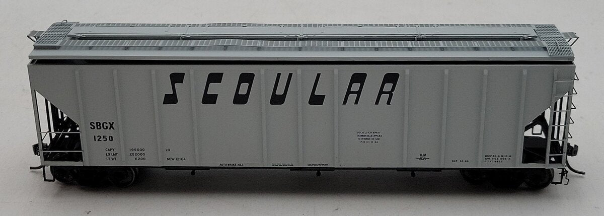 Exact Rail EP-80178-6 HO Scale Scoular P-S 4427 cu. Ft. Grain Hopper EX/Box