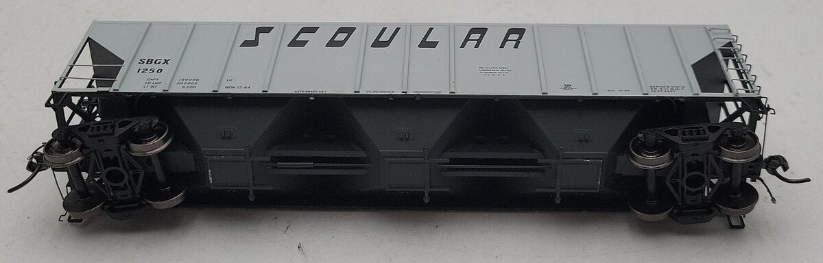 Exact Rail EP-80178-6 HO Scale Scoular P-S 4427 cu. Ft. Grain Hopper EX/Box