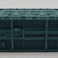 ExactRail EP-80606-12 HO Scale DTI PS 60' Waffle Side Box Car #25964 NIB