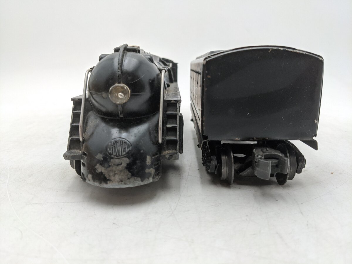 Lionel 221 Vintage O NYC Dreyfuss Black 2-6-4 Steam W/ Lionel Scout Tender VG/Box