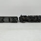 Lionel 6-8142 O Gauge C&O 4-4-2 Die-Cast Steam Locomotive & Tender VG