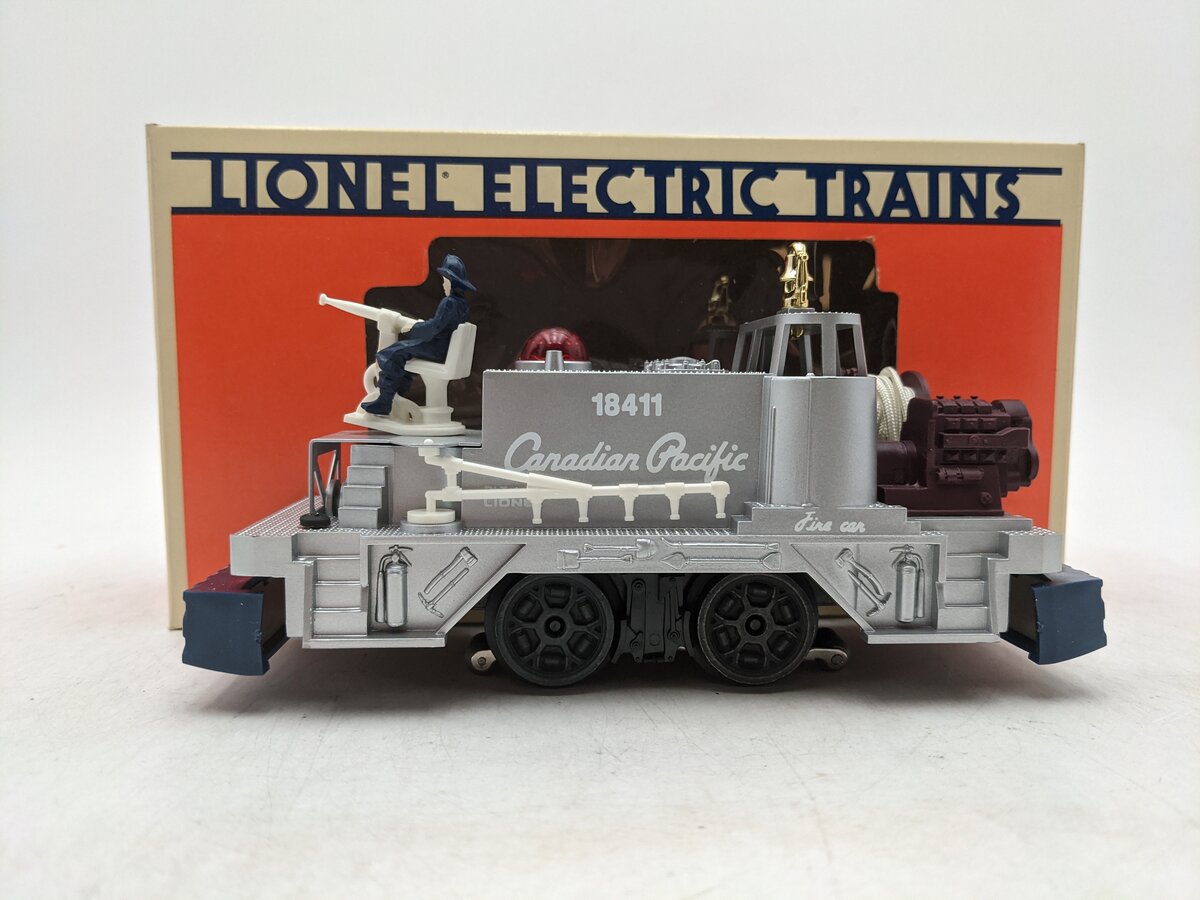 Lionel 6-18411 O Gauge Canadian Pacific Fire Fighter Car EX/Box